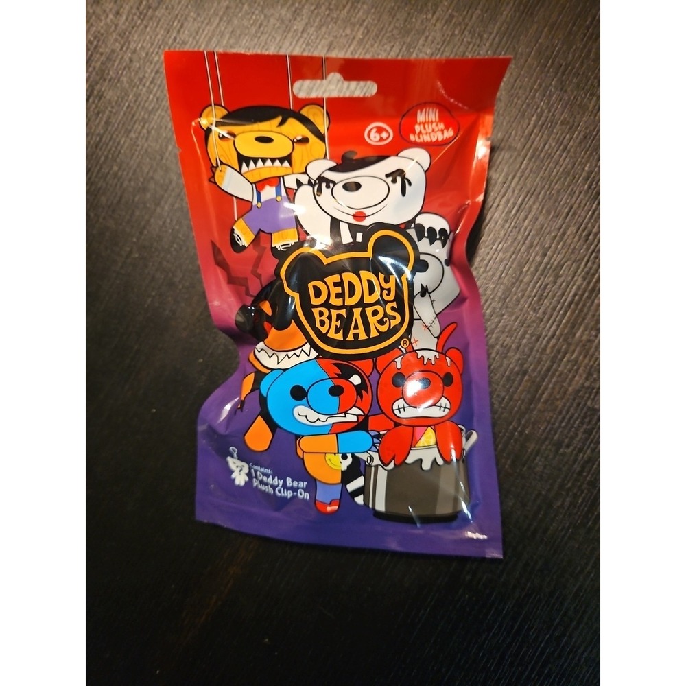 Deddy Bears (Series 4) Surprise Mini Plush Clip-On Blind Bag, Factory Sealed (A)